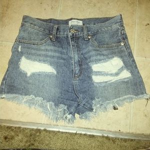 Jean shorts